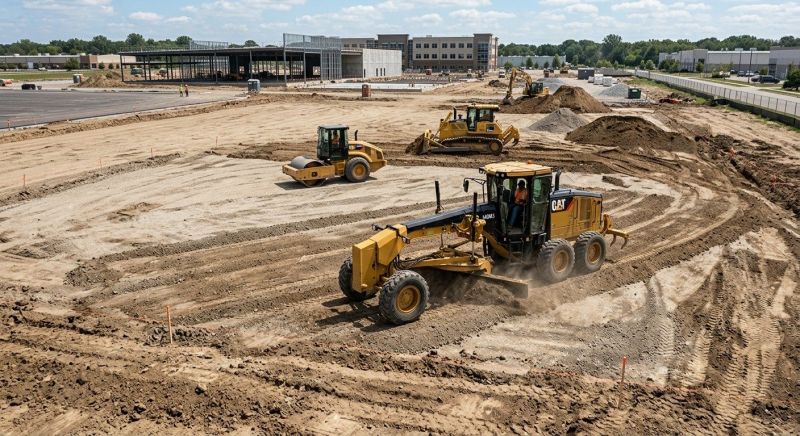 Parking Lot Gravel Repair in Suwanee, GA